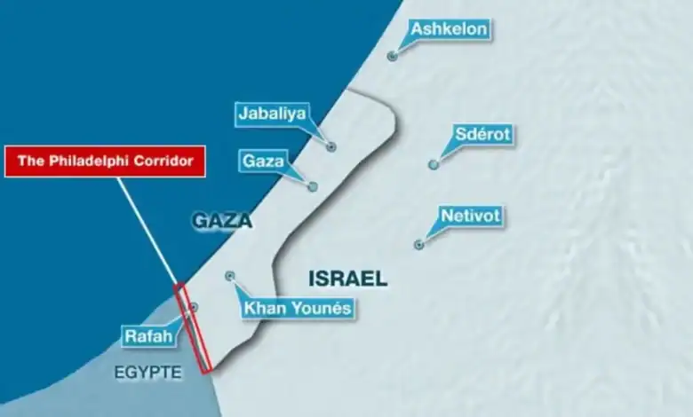 Egypt-Gaza's Philadelphi corridor