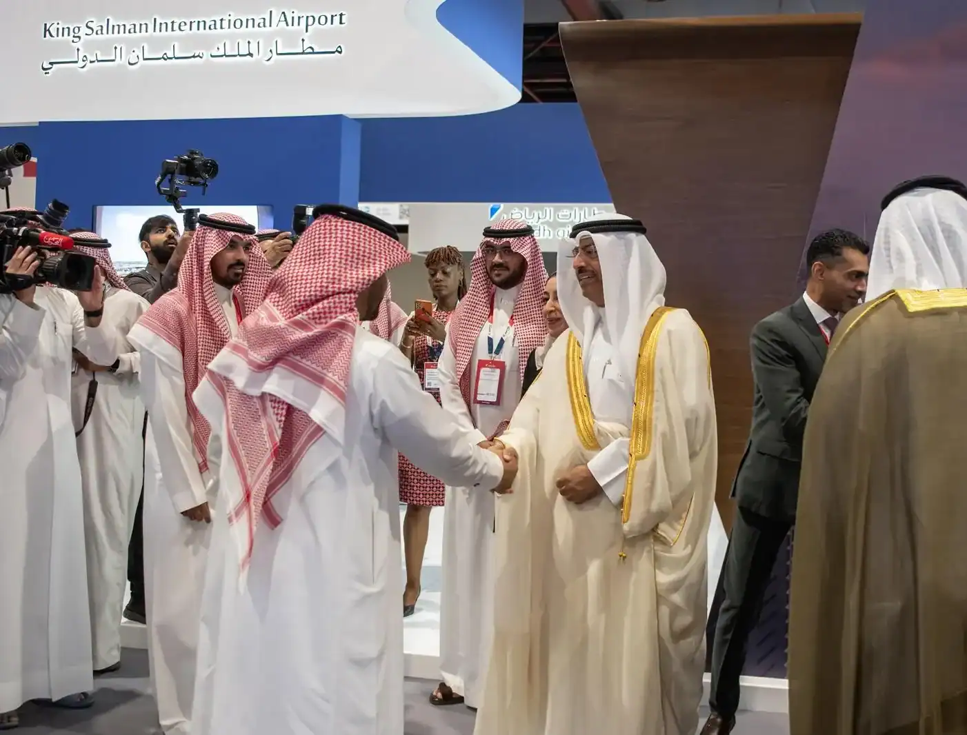 King Salman Airport Reviews Strategic Plans at Routes World 2024 Exhibition