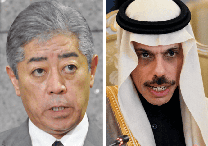 Saudi Foreign Minister Discusses Bilateral Relations with Japanese Counterpart