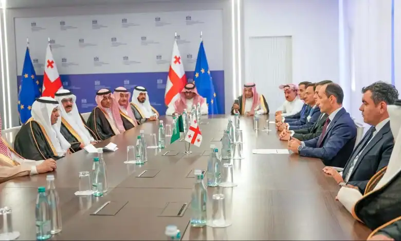 Chambers Federation Discusses Launch of Georgian Bank in Saudi Arabia