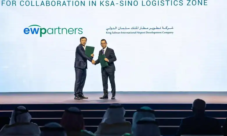 KSIADC Joins Forces with ewpartners for Promising Hub Boosting Saudi-Chinese Logistical Ties
