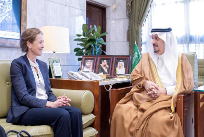 Riyadh Governor Hosts New Norwegian Ambassador