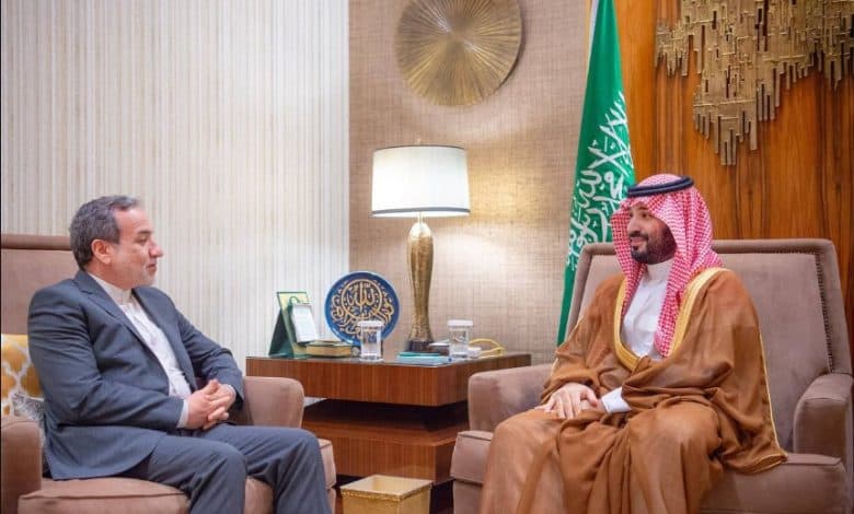 Saudi Crown Prince Meets Iran's FM in Riyadh