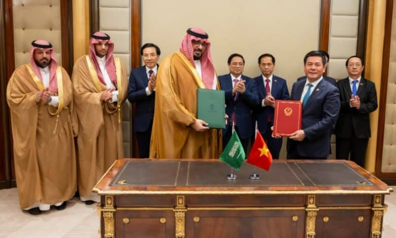Saudi Arabia, Vietnam Ink MoU to Bolster Economic Cooperation