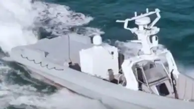 Saudi unmanned military vessel