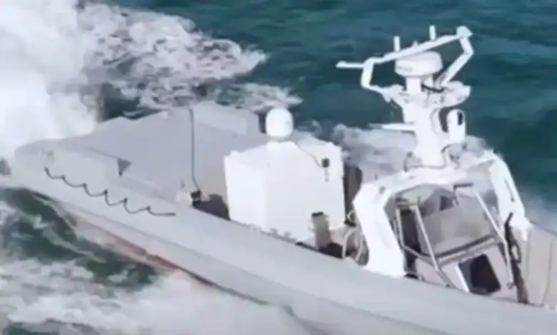 Saudi unmanned military vessel