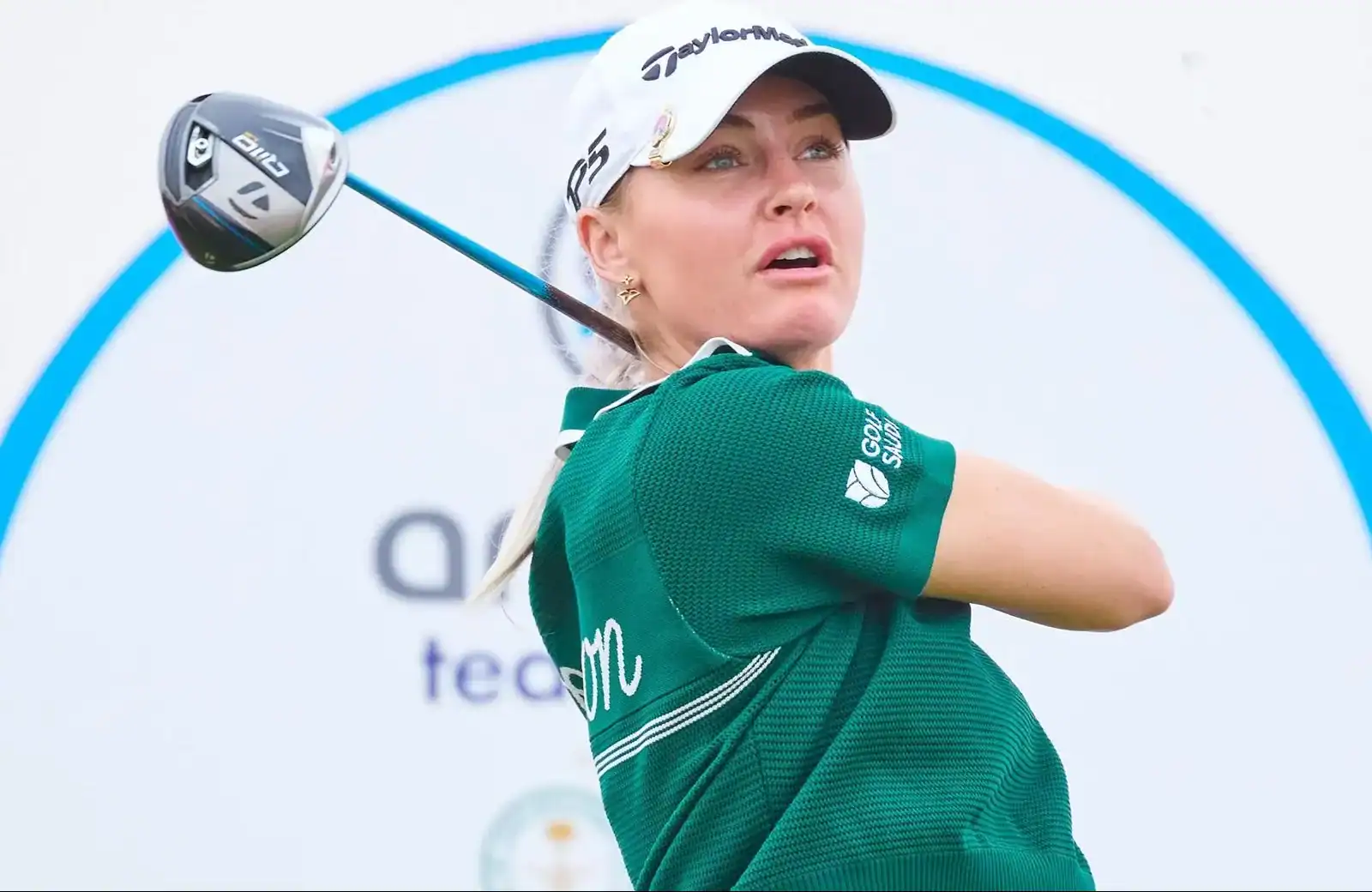 Three Professional Golfers Lead Clubhouse at Aramco Team Series in Riyadh