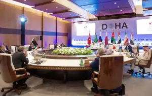 Saudi FM Participates in Astana Track Discussions on Syria at Doha Forum
