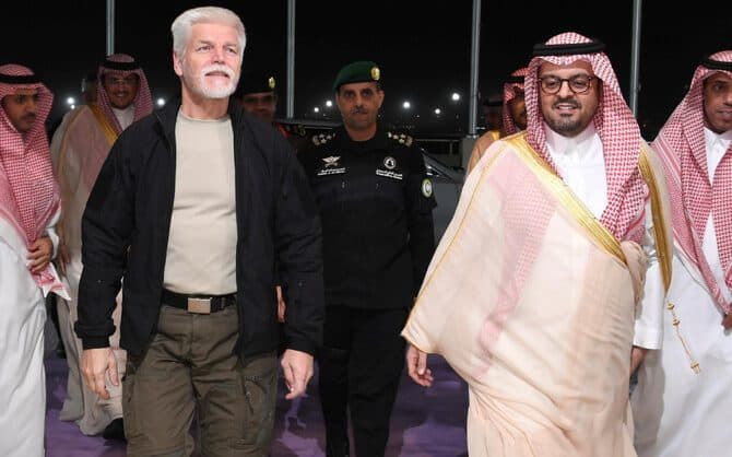 Czech President Embarks on Official Visit to Saudi Arabia