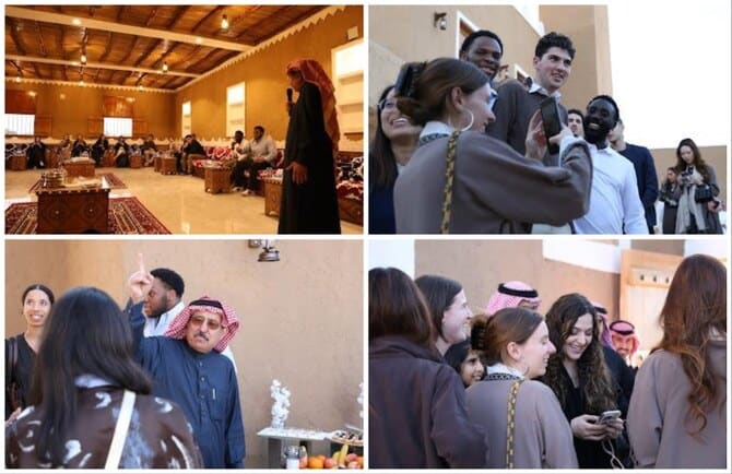 Foreign Students Tour Saudi Town, Al-Dakhlah Under Kingdom Gateway Program
