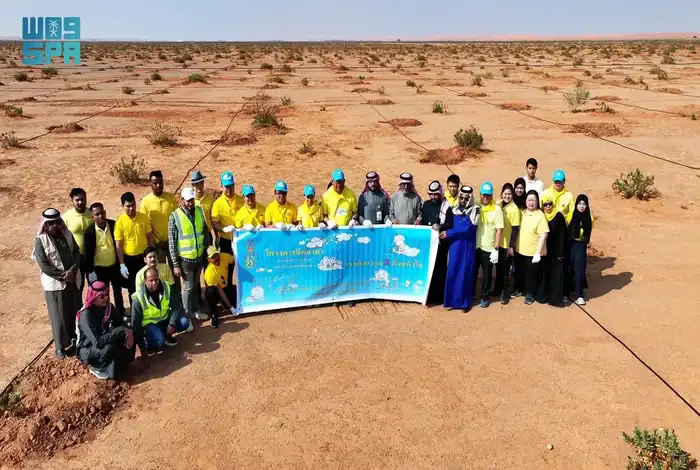 Thailand Embassy Joins Afforestation Efforts in Aba Samri Park with Vegetation Center