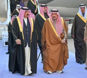 King of Bahrain Visits Saudi Arabia