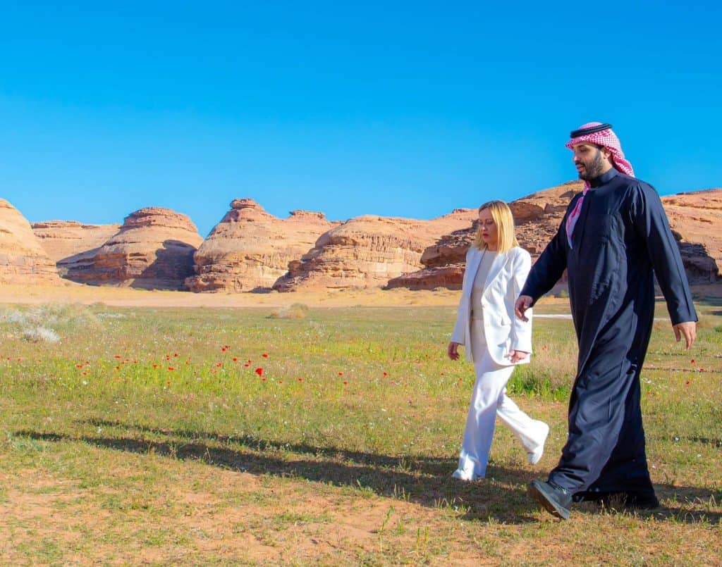 Saudi Arabia & Italy