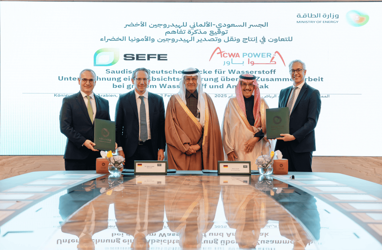 Saudi Arabia’s Green Hydrogen to Reach Europe through Germany’s SEFE