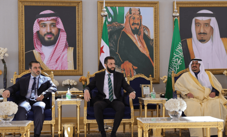 Syria’s President Al-Sharaa Arrives in Riyadh