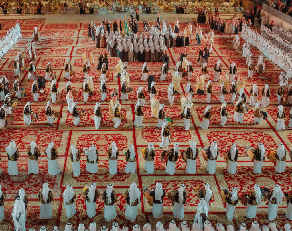 Saudi Ardah Dance Breaks New Guinness Record during Founding Day ...