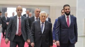 Official Visit: Palestinian President Arrives in Damascus