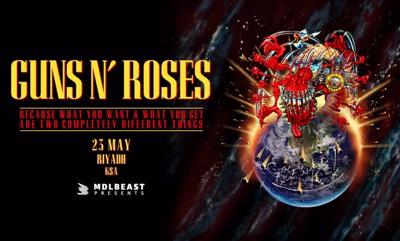 MDLBEAST Offers Legendary Night with Guns N’ Roses Concert