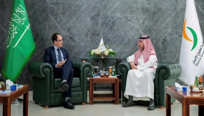 Human Rights Chair Welcomes New Zealand Ambassador to Saudi Arabia