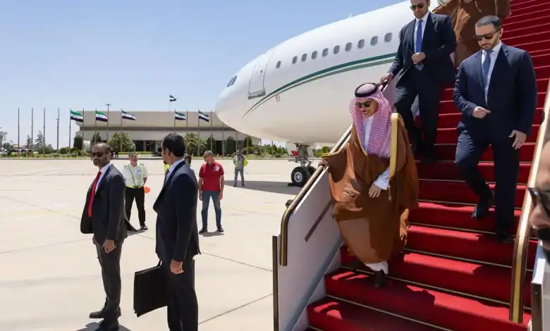 Official Visit: Saudi FM Arrives in Damascus
