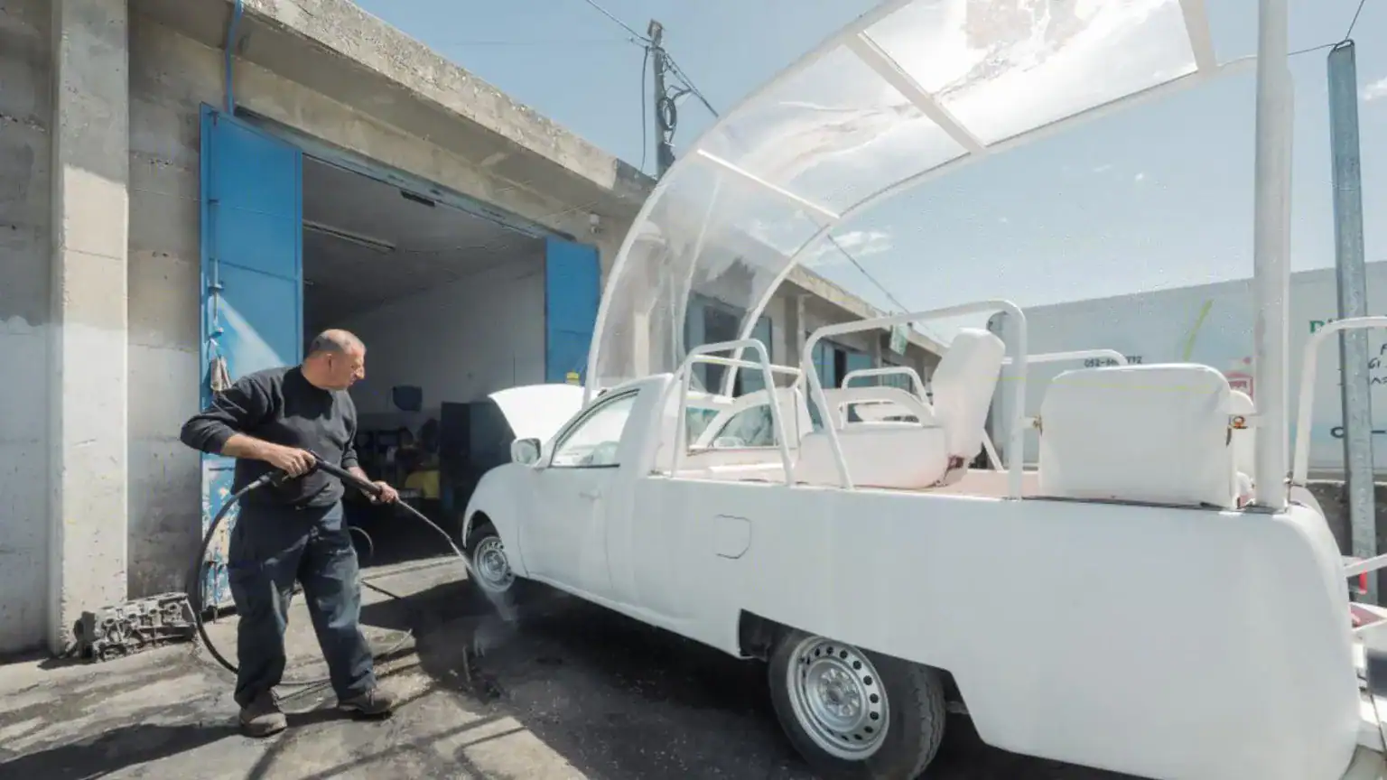 Pope's Final Wish: Transforming Popemobile into Health Clinic for Gaza Children