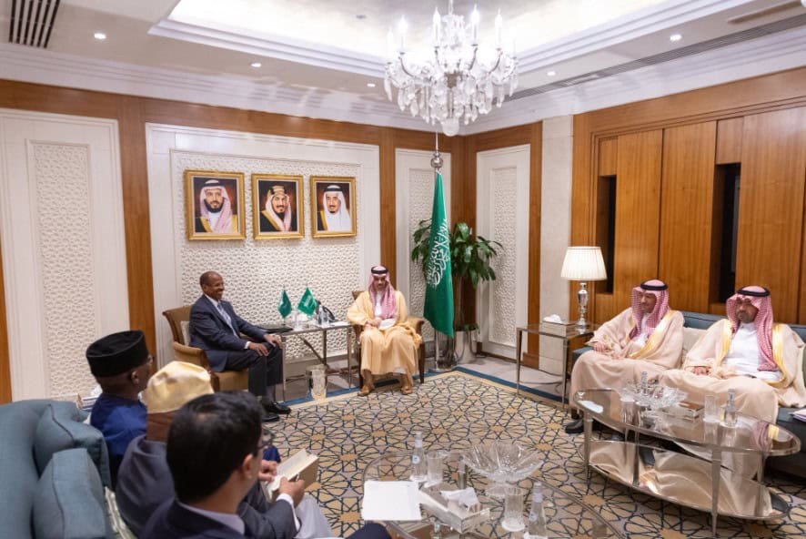 Saudi Foreign Minister Receives AUC Chairperson in Riyadh