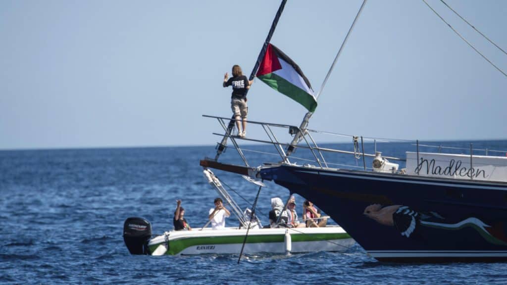 Madleen aid boat to Gaza