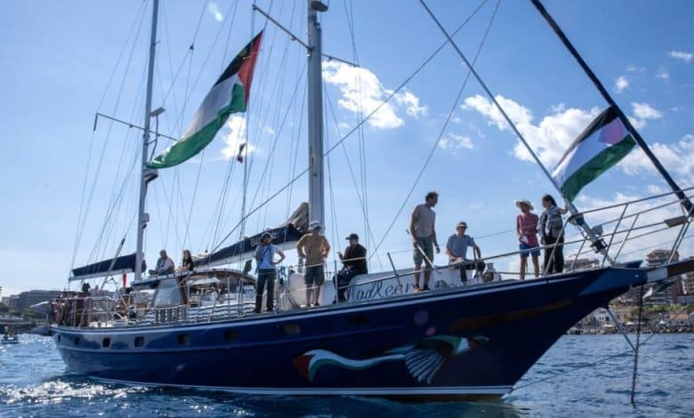 Madleen aid boat to Gaza