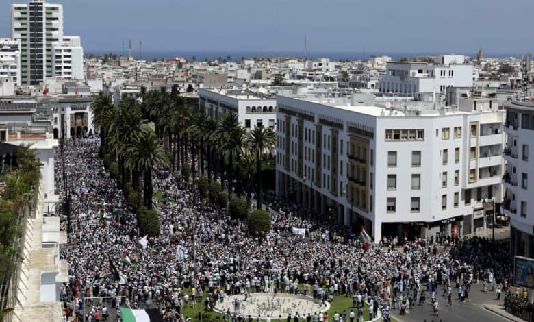 Moroccans Call for End to Gaza War, Reversal of Normalization Deal
