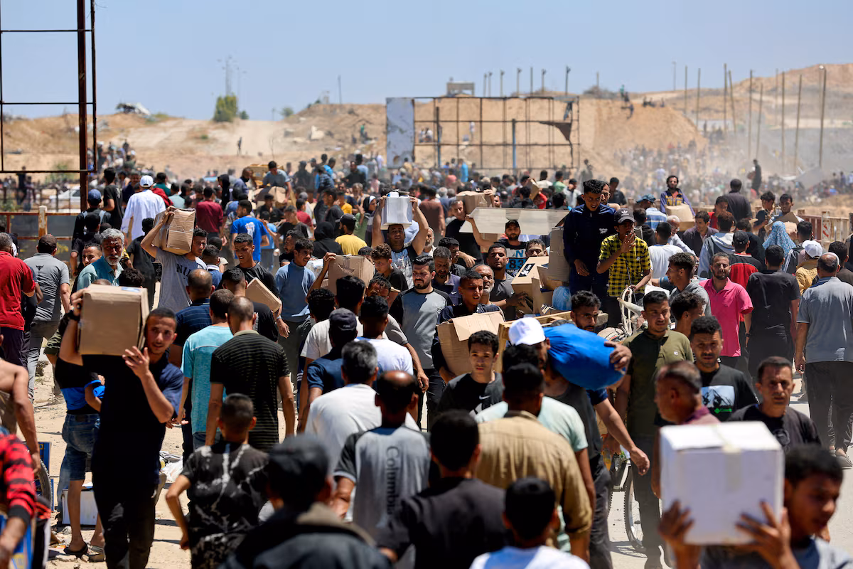 Aid Trucks Start Entering Gaza from Egypt Amid Humanitarian Catastrophe