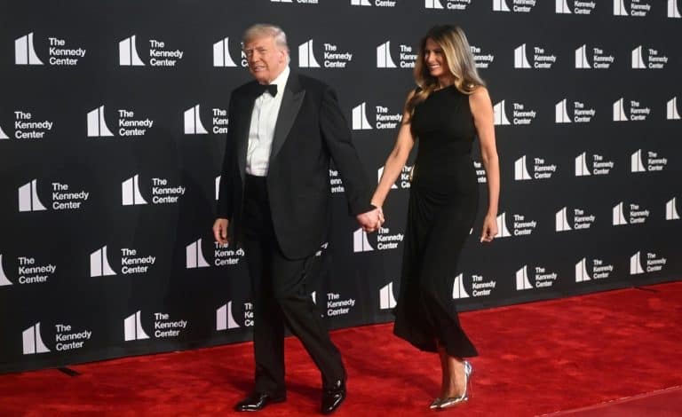 President Trump and his wife Melania