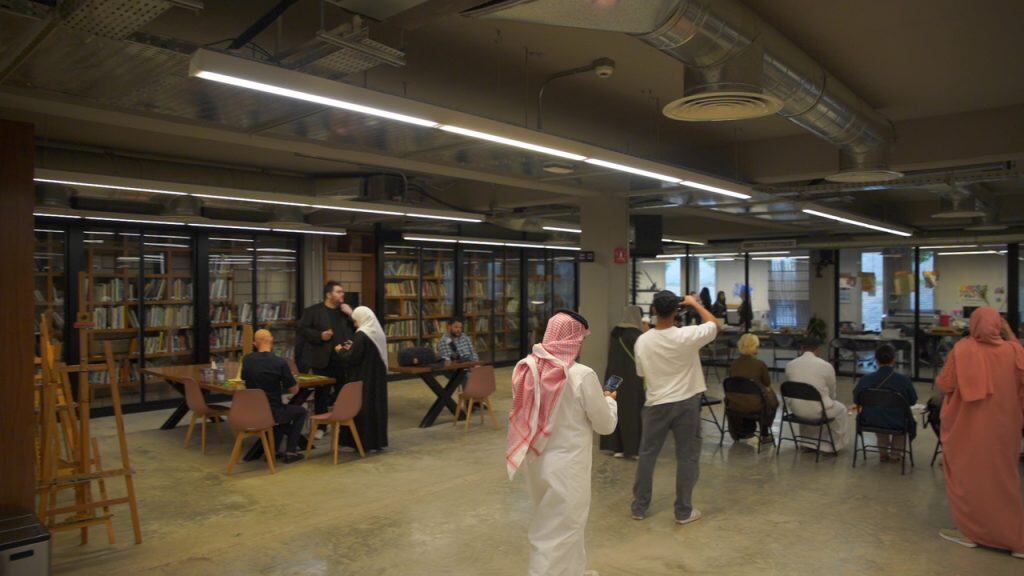 Saudi artist Malak Al-Johaini