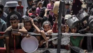 Israeli Strikes Kill 30 as Trump Acknowledges Starvation in Gaza