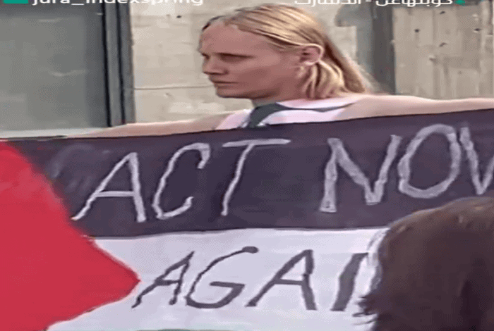 Danish Model Protests with Palestinian Flag During “Marimekko” Show