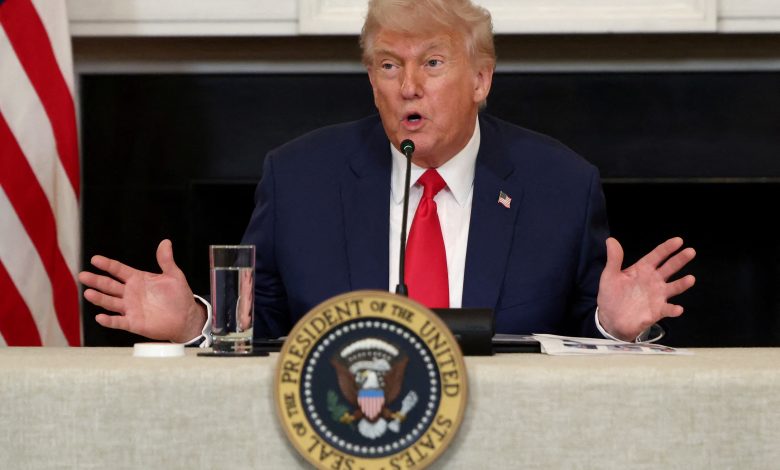 US President Donald Trump