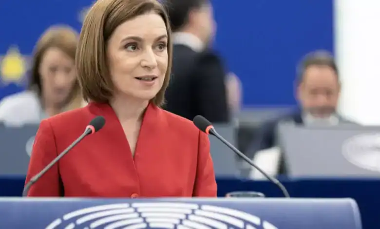 Moldova President Maia Sandu