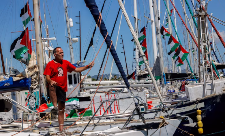 Sumud Flotilla Sets to Head to Gaza Amid Israeli Warnings