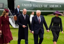 US President Trump arrived at the UK for the second state visit.