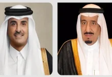 Qatari Leaders Extend Congratulations to Saudi King on National Day