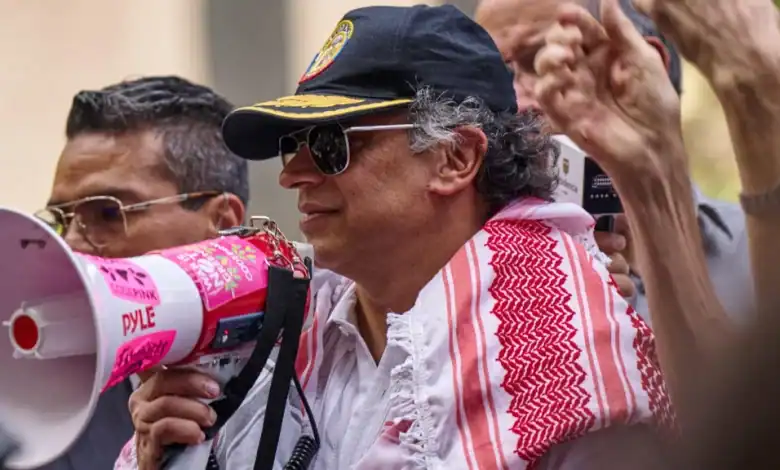 Colombian President Gustavo Petro