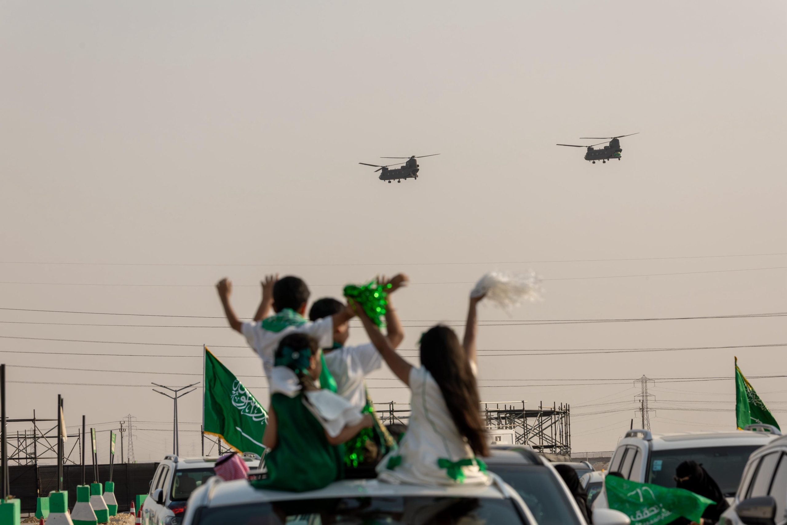 Saudia Group Dazzles Skies with Aerial Shows in National Day 