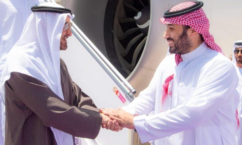 Saudi Crown Prince Receives UAE President in Riyadh