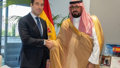 Saudi Economy Minister Discusses Economic Ties with Spanish Counterpart