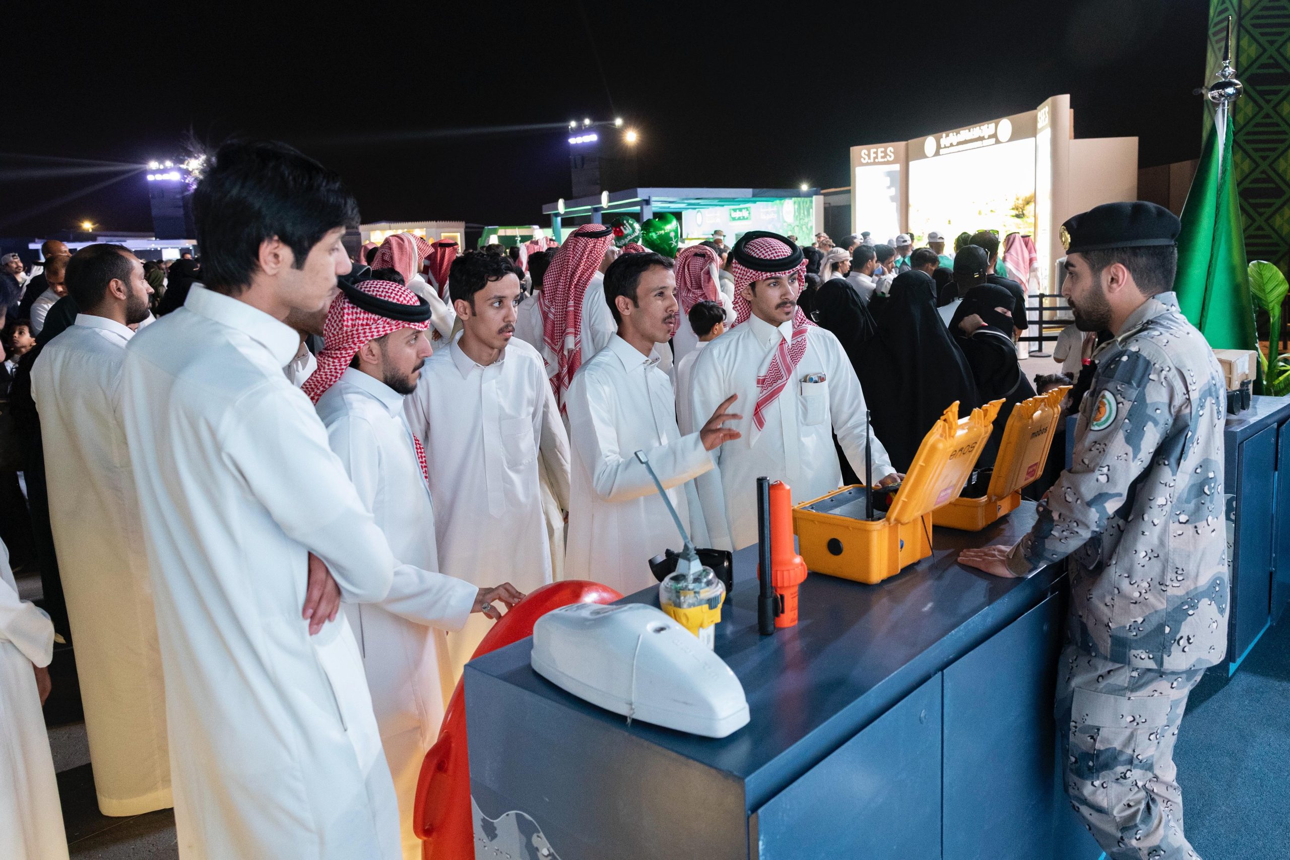 Saudi Border Guard, Special Forces Participate in ‘Ezz Al-Watan’ to Celebrate National Day 