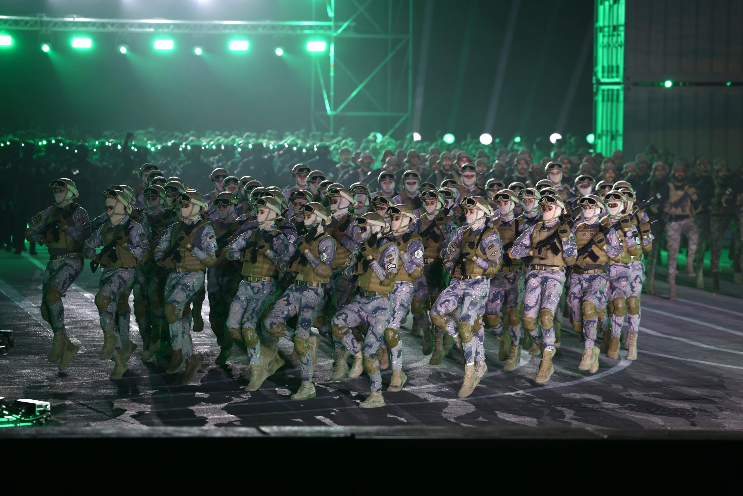 Saudi Border Guard, Special Forces Participate in ‘Ezz Al-Watan’ to Celebrate National Day 