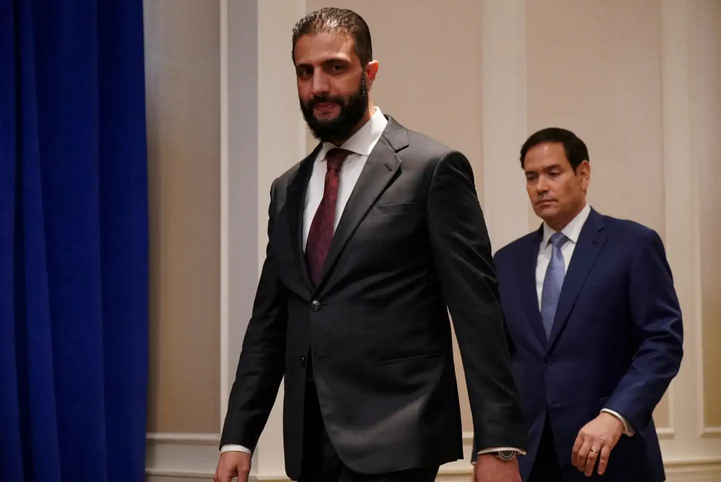 Syria’s Al-Sharaa Meets US State Secretary Rubio in New York 