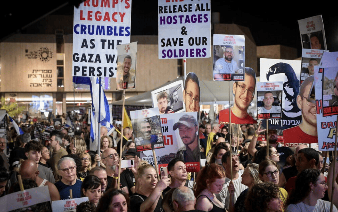 ‘Save Hostages Now’: Israelis Urge Trump to End Gaza War