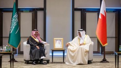 Saudi, Bahraini FMs Lead Joint Executive Committee Meeting