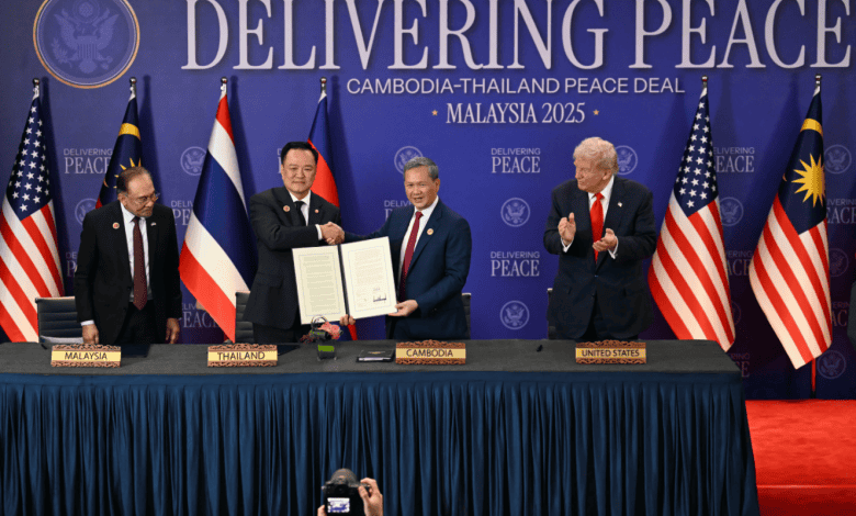 Cambodia, Thailand Sign Peace Agreement during Trump’s Malaysia Visit