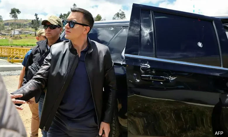 Ecuador's President Daniel Noboa